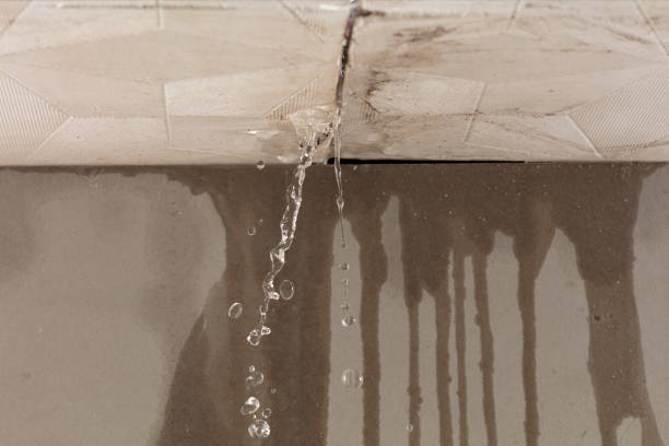 Professional Flood Damage Cleanup technician working in Mount Sinai, NY